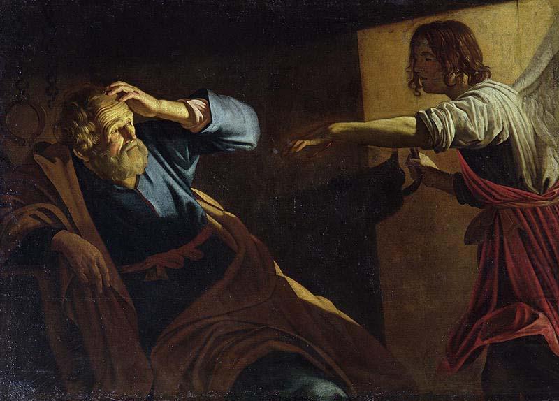 Gerard van Honthorst St Peter Released from Prison. At the Staatliche Museen, Berlin. china oil painting image